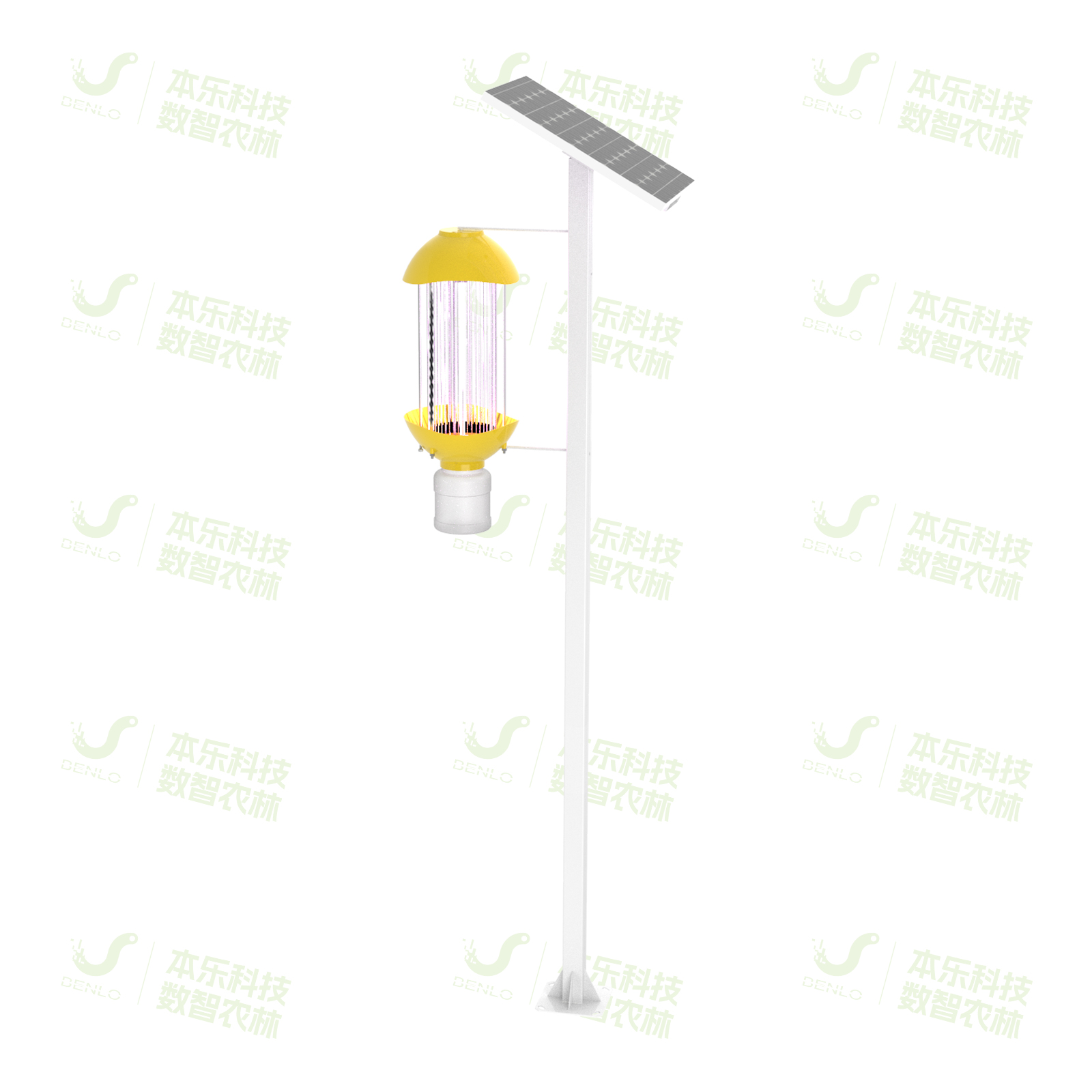 太陽能自動清蟲殺蟲燈